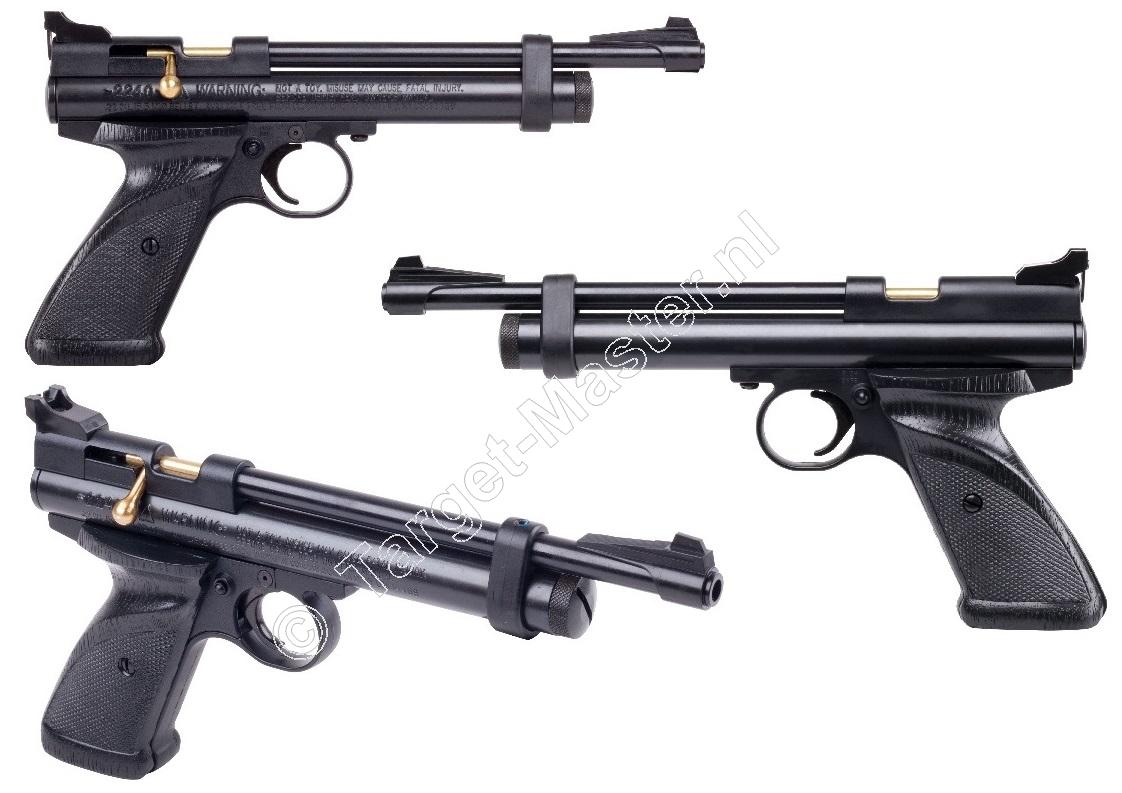 CROSMAN 2240  -  LuchtdrukPistool  -  Co2  -  kaliber 5.50mm / .22  -  SET DELUXE - D